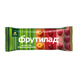 Батончик фруктовый с клюквой и малиной "Фрутилад" Фруктовая Энергия | интернет-магазин натуральных товаров 4fresh.ru - фото 1
