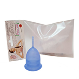 Чаша менструальная "Практик", синяя S LilaCup | интернет-магазин натуральных товаров 4fresh.ru - фото 1