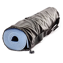 Чехол для коврика без кармана "Симпл", 16 х 80 см, чёрный Rama Yoga | интернет-магазин натуральных товаров 4fresh.ru - фото 2