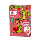Конфеты яблочно-клубничные Bob Snail | интернет-магазин натуральных товаров 4fresh.ru - фото 1