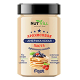 Паста "Американская" арахисовая, без сахара NutVill | интернет-магазин натуральных товаров 4fresh.ru - фото 1